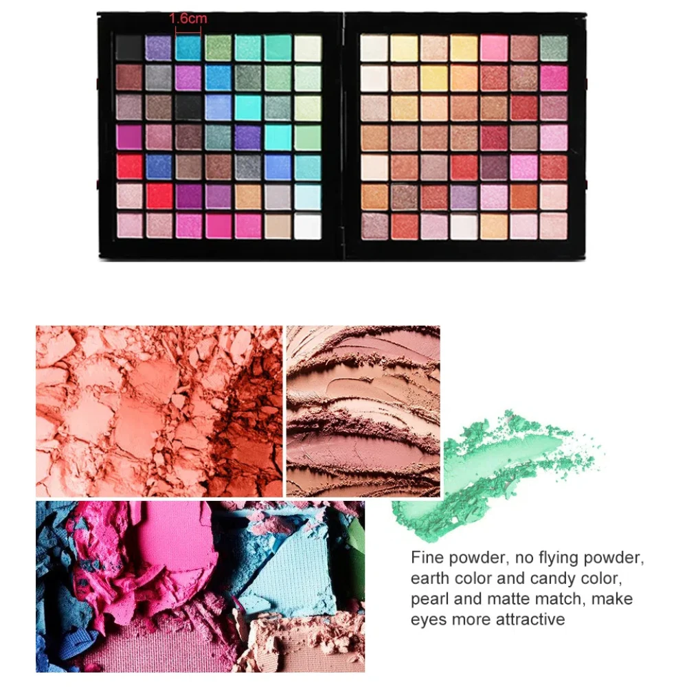 Juego de maquillaje de 177 colores para mujer, Kit completo, juego de regalo de maquillaje todo en uno, paleta de sombra de ojos, brillo cosmético, sombra de ojos, colorete, brillo de labios