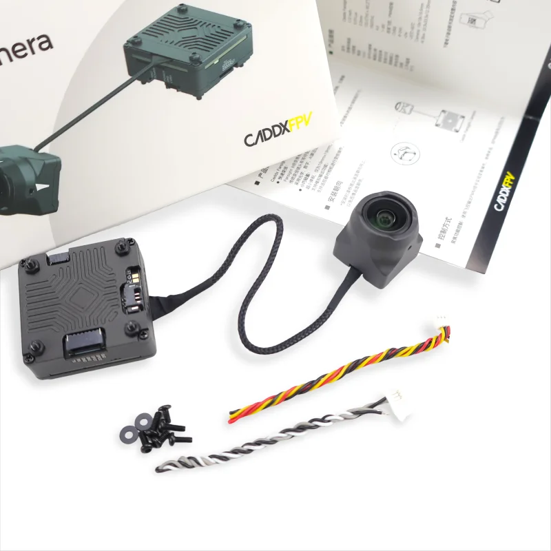 

Аналоговая камера CADDX Farsight с 8-кратным интеллектом и зумом AI BOX 0 Lux 122,5 ° FOV 1500TVL Быстрый зум для RC FPV Drone Поддержка функции аналогового вывода