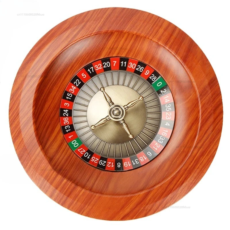 For Russian Roulette 12 Inch Drinking Toy Event Lucky Draw Lucky Wheel Entertainment Game Props Russian Wheel Wooden