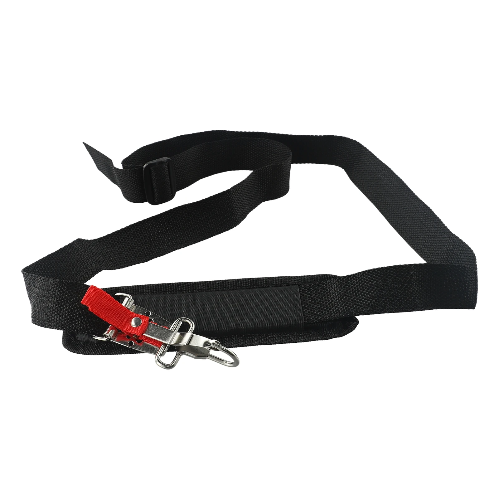 Shoulder Harness with Quick Release and Adjustable Length for Brush Cutters and Trimmers with Loop Mounting Capability