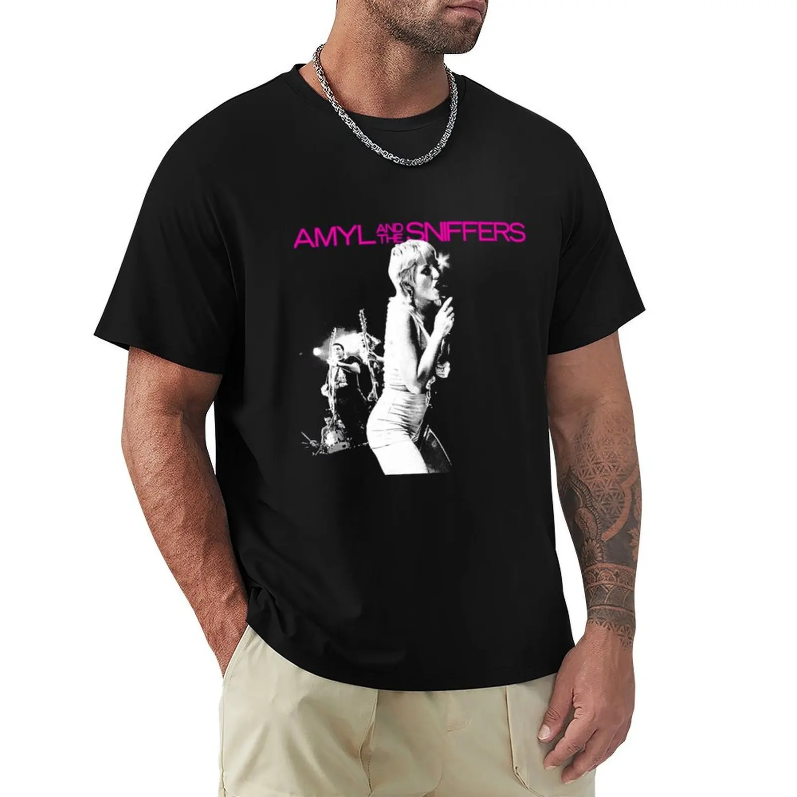 Amyl and The Sniffers T-Shirt graphics custom t shirt customs anime figures mens t shirts pack