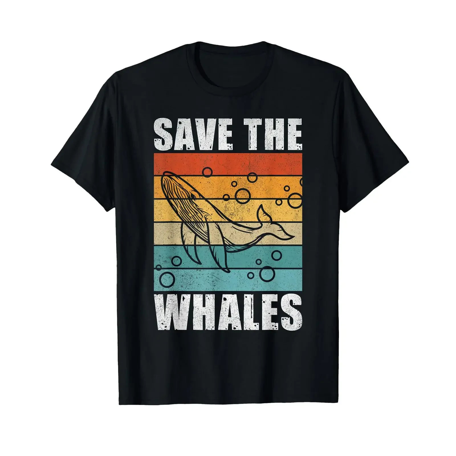 T Shirt Wall Lovers Marine Scientist Biology Environmental black vintage Washed homme graphic fashion Top For Everyday Wear
