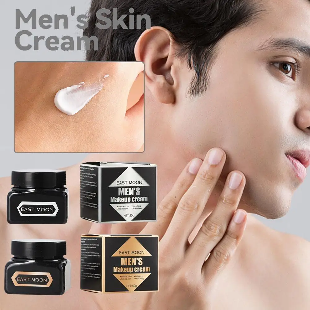 

Men's Skin Makeup Cream Moisturizing&Brightening Skin Concealer Acne Mask Moisturizing&Skin Beautifying Face Cream