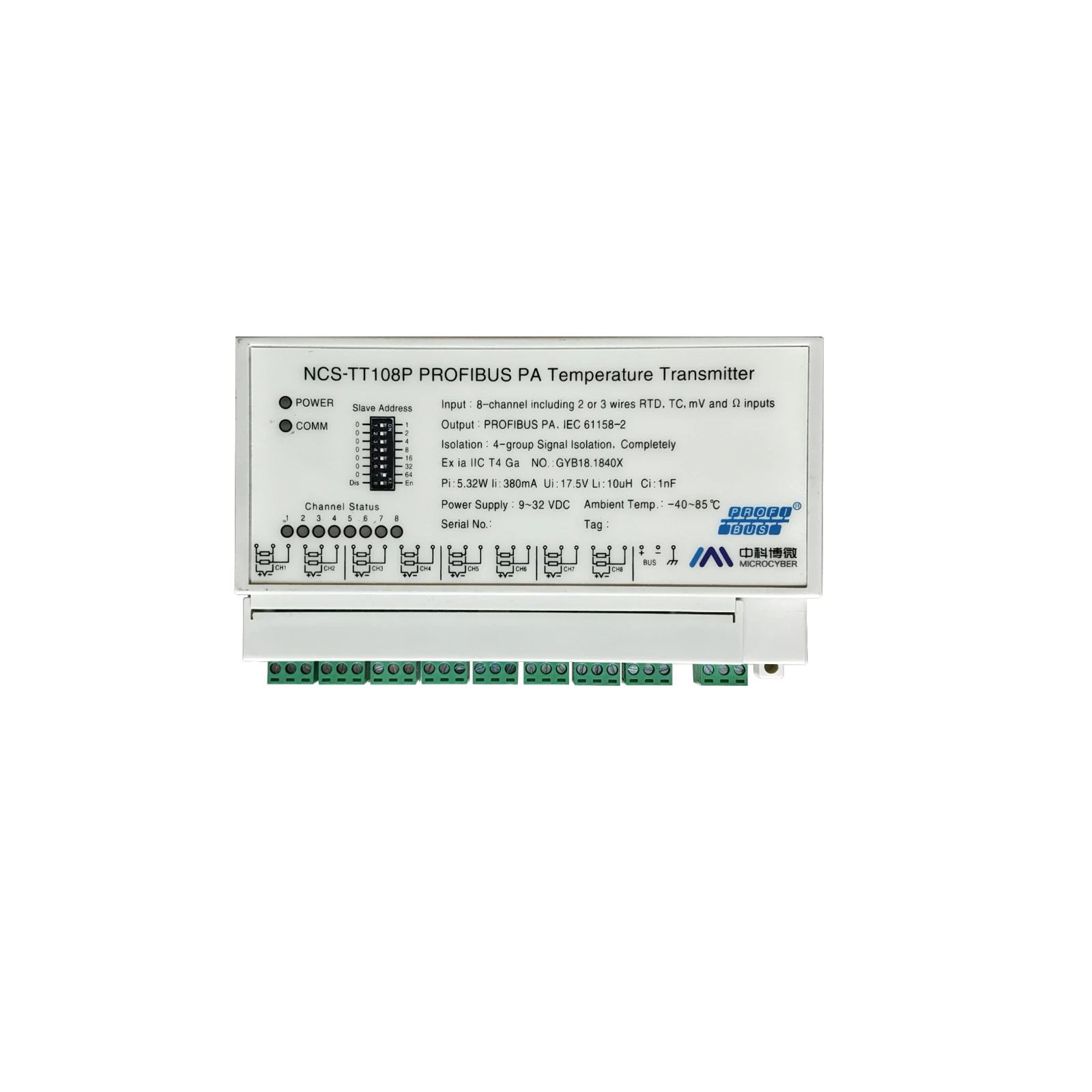 4  20ma Profibus PA Protocol Temperature Calibrator