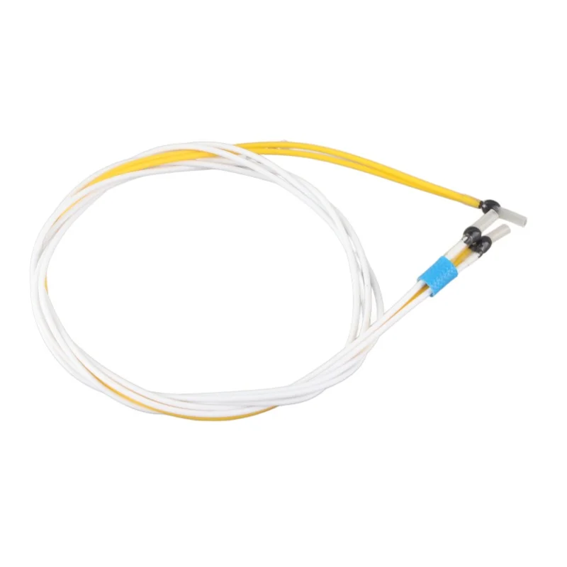 PTC Thermistor 3 Core Epoxy Resin Waterproof Probe Fast Conduction Temperature Sensor Thermal Switch