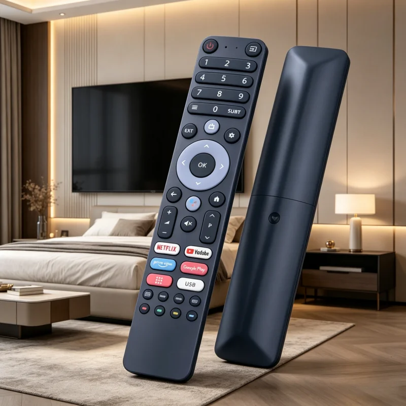 TVD2290B Voice TV Remote For DEXP Q551 Q651 CHIQ Plusham UA501UHD Replacement Controller