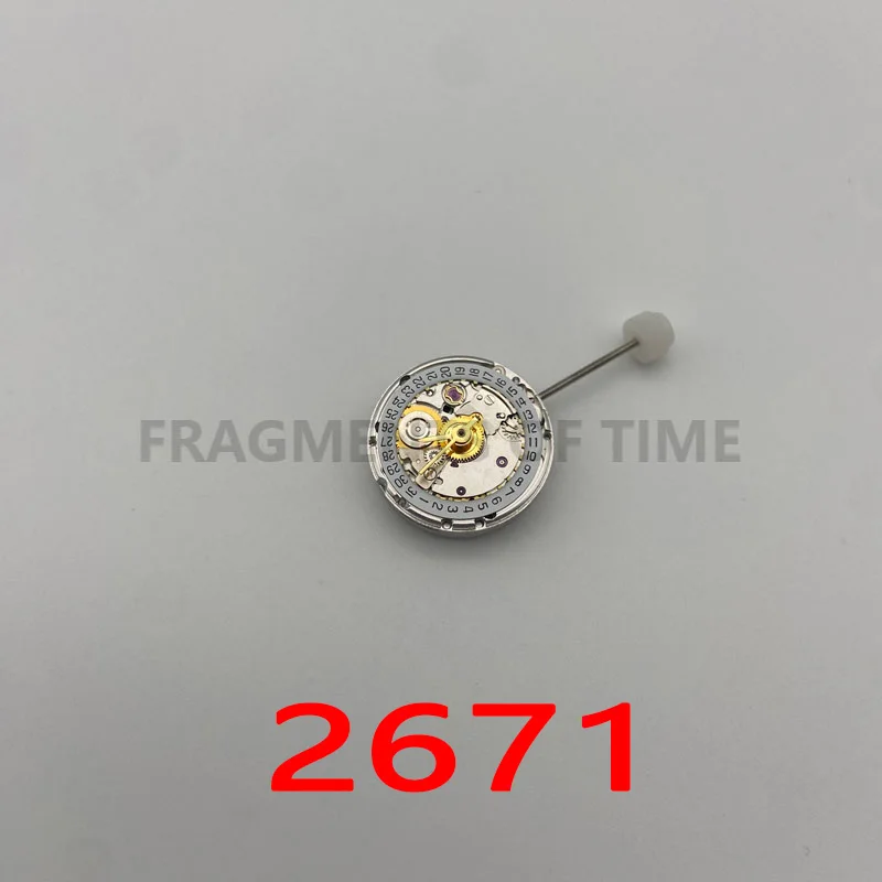 New China 2671 Silver Machine Replaces ETA-2671 Movement Watch Movement With High-Quality Accessories