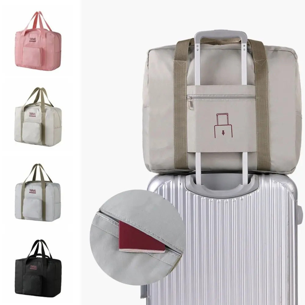 Oxford Cloth Clothing Organizing Bag Portable Large Capacity Bedding Storage Bag Foldable Handbags Travel Duffel Bag Travel