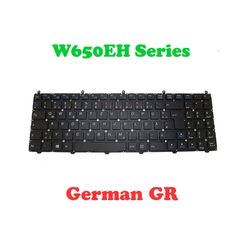 GR IT Keyboard For CLEVO W650EH MP-12N76D0-430 43051 4304 6-80-W6500-070-1 MP-12N73D0-4302 4305 4301 43001 6-80-W65S0-070-1