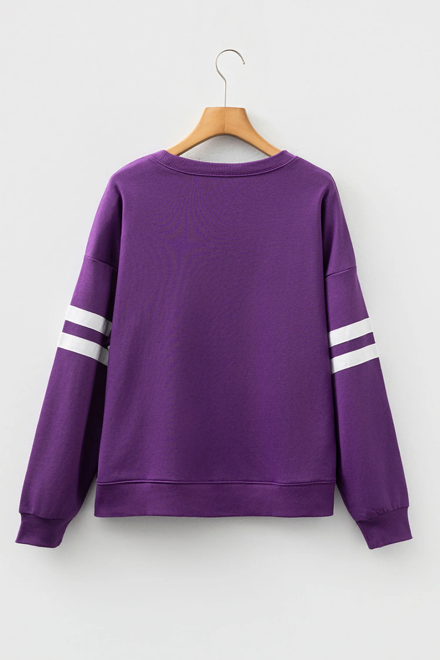 سترة Tillandsia Purple Sequin Mardi Gras ذات رسومات كبيرة الحجم #2