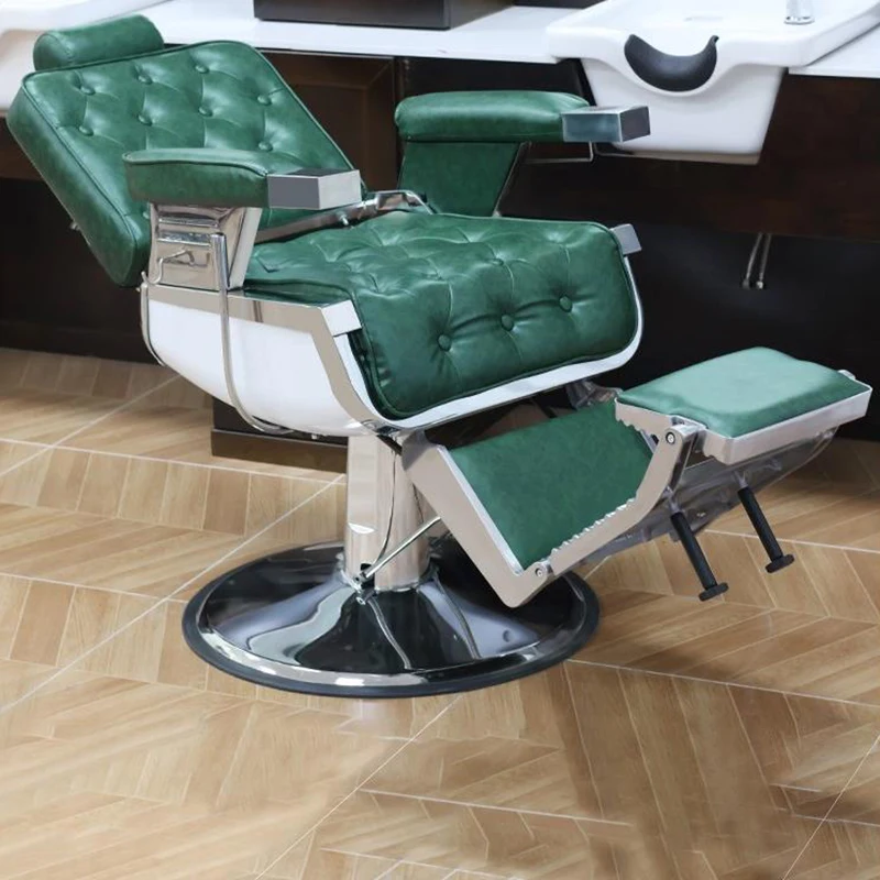 Barten Chair Barber Barbershop Armchair Beauty Salon Saloon Chairs Height Adjustable Beds Sillas De Barberia Manicure Sofa Shop