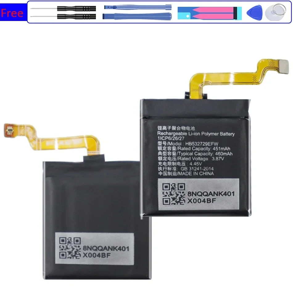 HB442528EBC HB512627ECW+ HB472023ECW HB532729ECW Battery For Huawei Watch 1 2 Pro 2Pro 4G GT2 42mm GT2 Pro GT2Pro 46mm