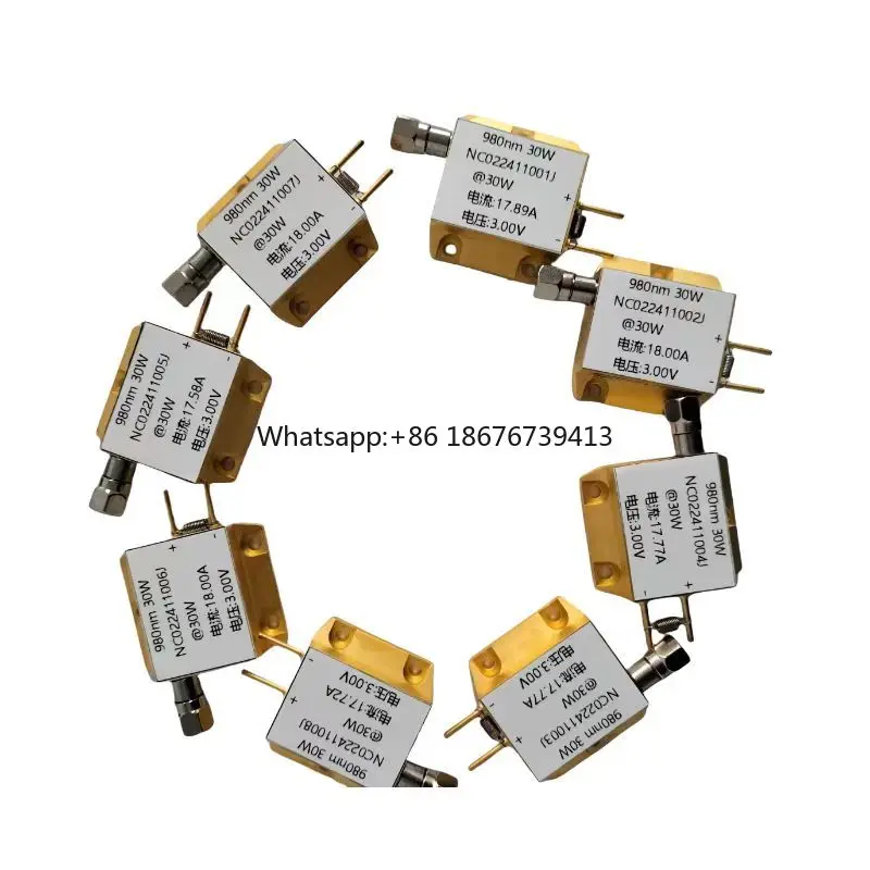 

30W 980nm High Power Fiber Coupled Laser Module 0.22NA SM MM Fiber Module