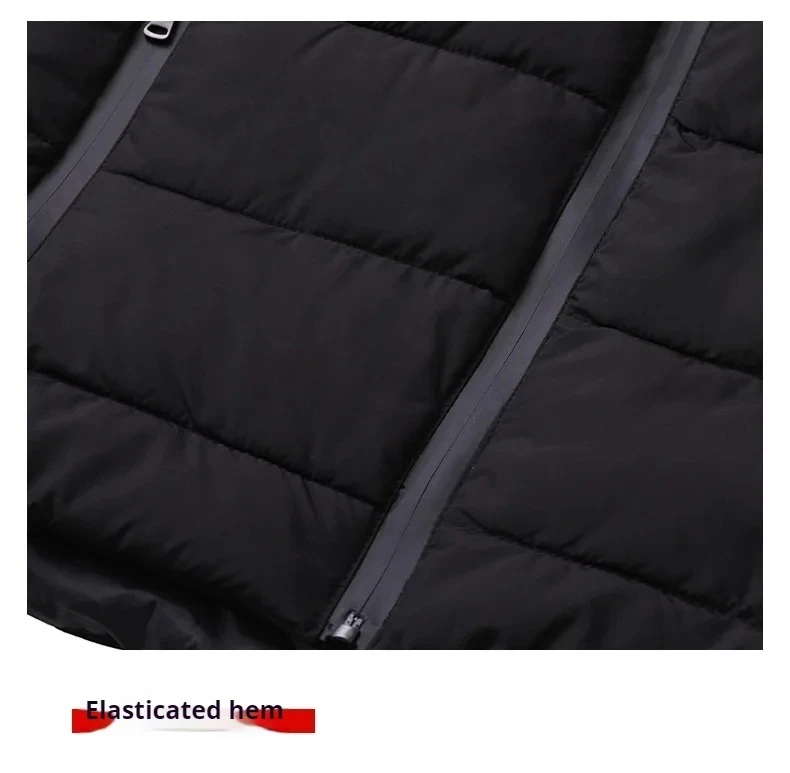 Gilet riscaldante intelligente Gilet elettrico Giacca in cotone Riscaldamento USB Abbigliamento invernale per riscaldare Piumini da uomo