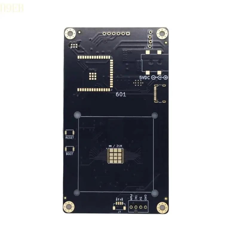 

H9EB PCB Board with Gold Platings for Bitaxe 601 Data Transmission In Mining Machines