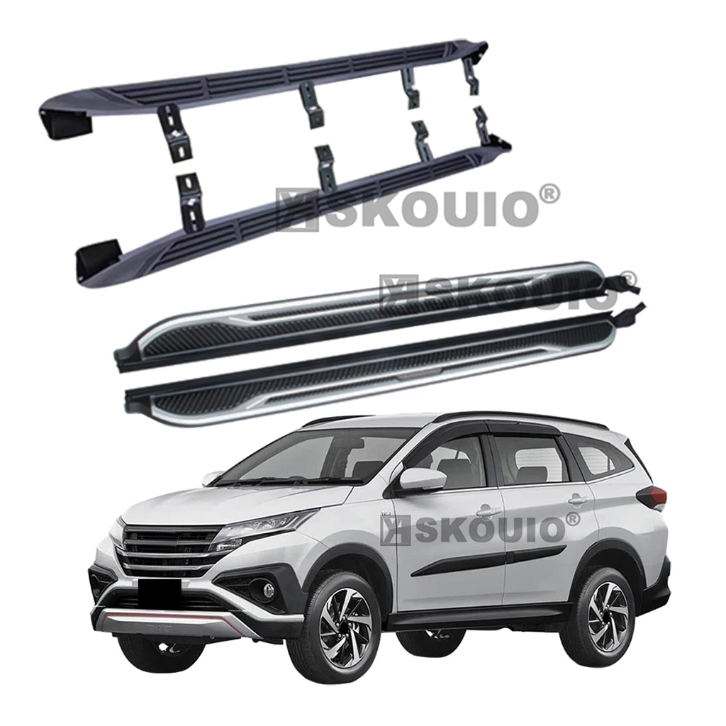 Factory Hot Selling OEM Car Running Board For RUSH SUV Aluminum Alloy Side Pedal Step Board
