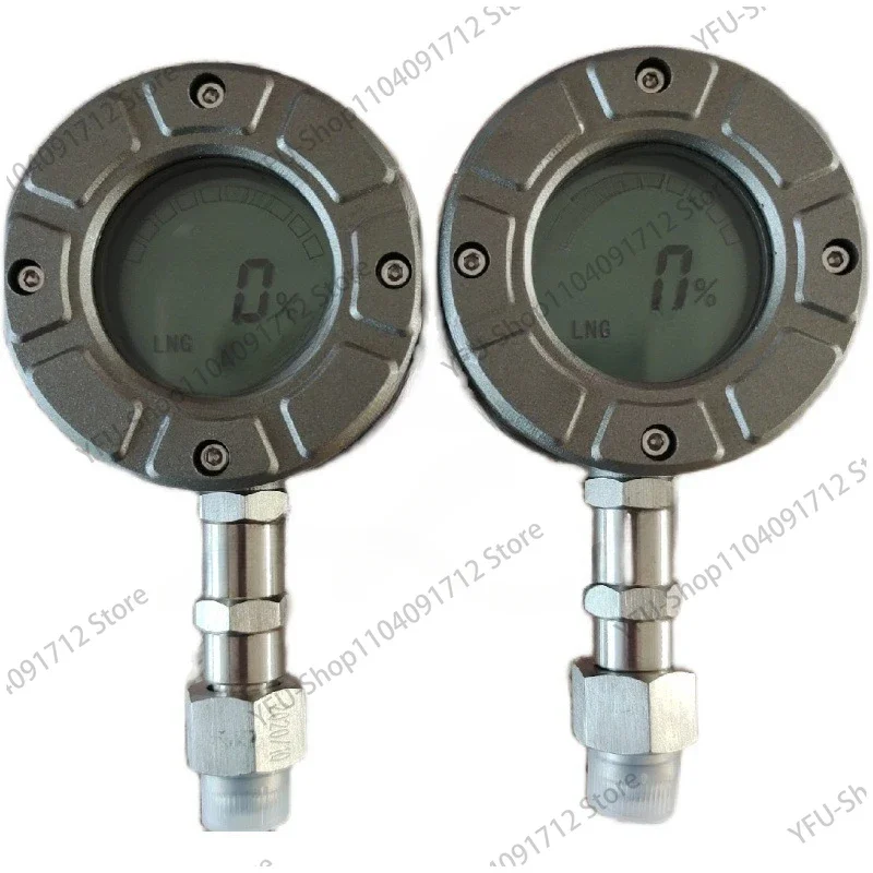 Dewar bottle, liquid oxygen bottle, cryogenic gas bottle digital level gauge LNG vehicle bottle level gauge