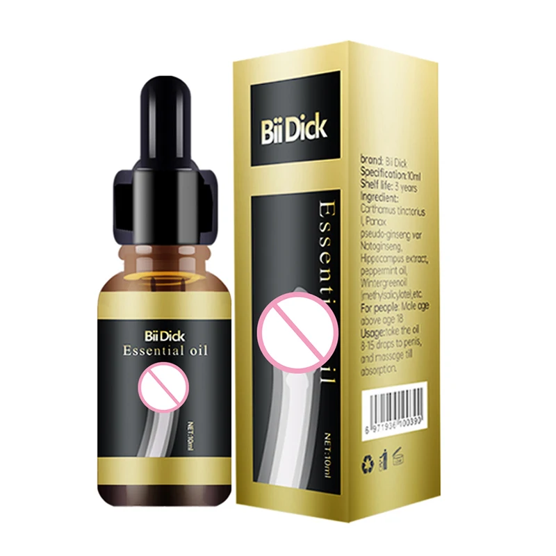 

[E] 10Ml Men Massage Oil Dropper Sexy Care