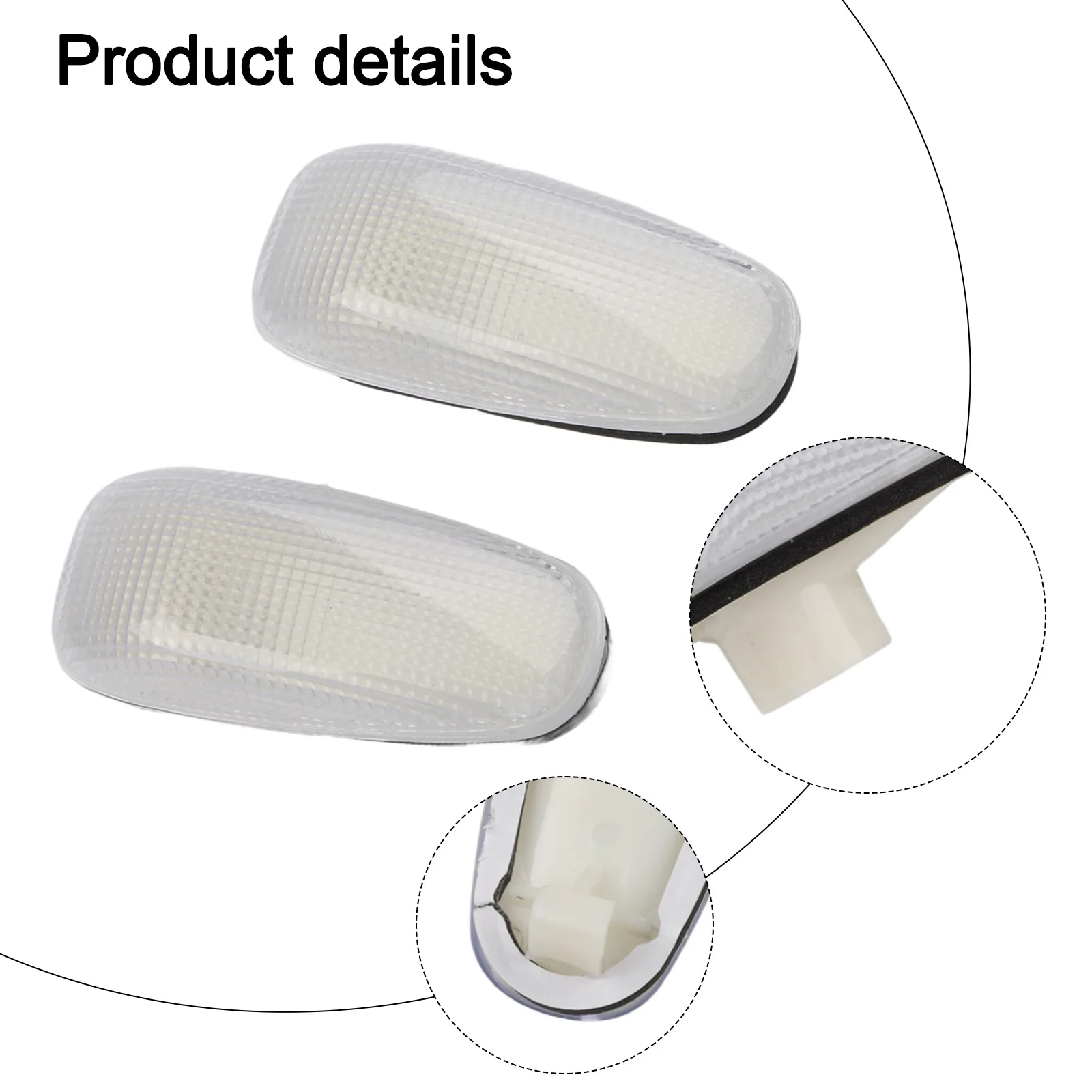 Parking Indicator Side Marker Light Side Marker Repair AS Picture Enhanced Visibility Turn Signal Easy Installation