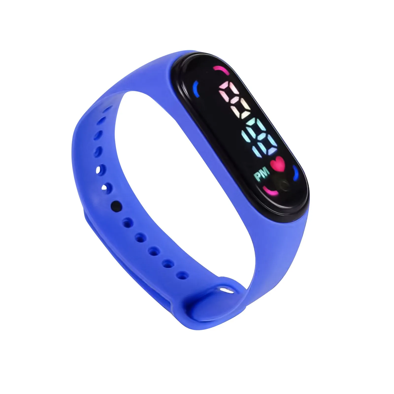 Reloj deportivo de dibujos animados para niños, pulsera Simple informal para exteriores, resistente al agua, correa de silicona, reloj de pulsera electrónico