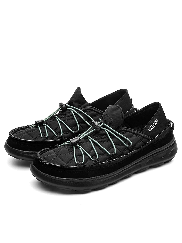 

Comfortable Casual Men's Bread oes Zipper On-Off Lightweight Sport Outdoor Cam oes Low Cut Breathable Faionable