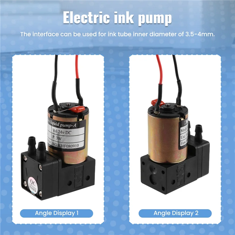 AF91-Pressure Motor Ink Pump Indoor And Outdoor Photo Machine Suction Pump Liquid Pump 24V Diaphragm Pump