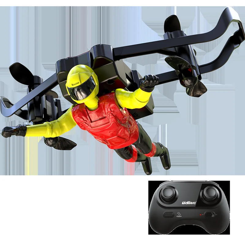 New lectric Remote Control Flying Man Drone toys  2.4G Stunt RC Fixing High UFO Toys With One Key Auto Demo Function Boy Gift