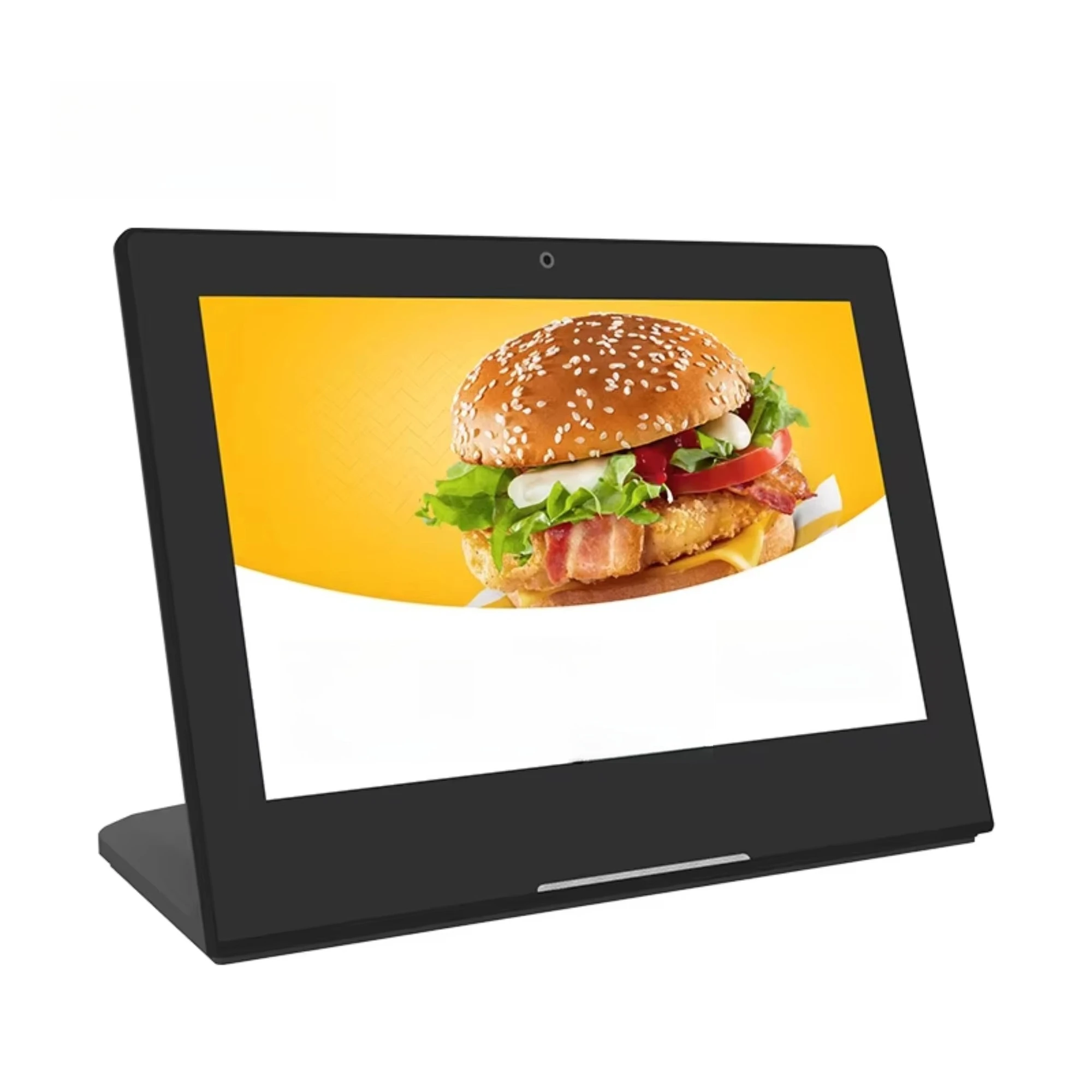 Android 11 L Tablet 10.1 Touch Screen Rj45 Desktop Pos Tablet With Front-facing Camera Optional Nfc Reader