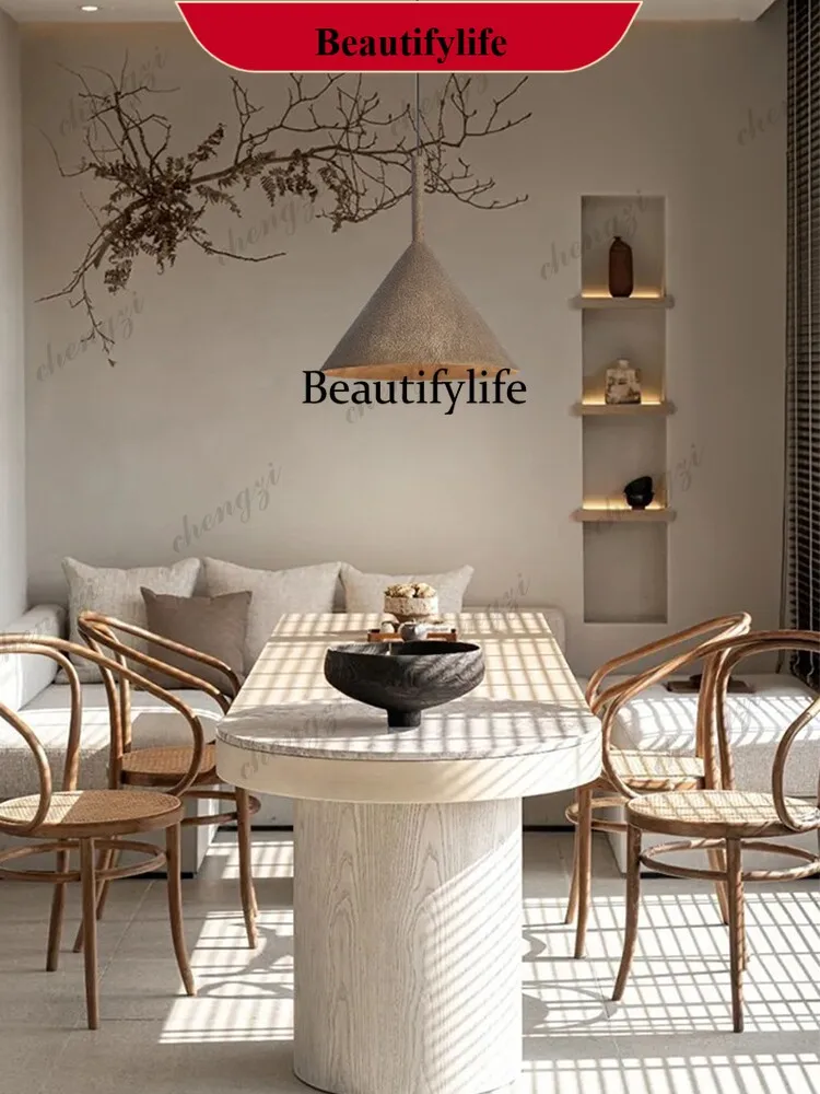 M138 Japanese-style wabi wind chandelier restaurant lamp hotel banquet hall catering restaurant homestay living room bar tea tab
