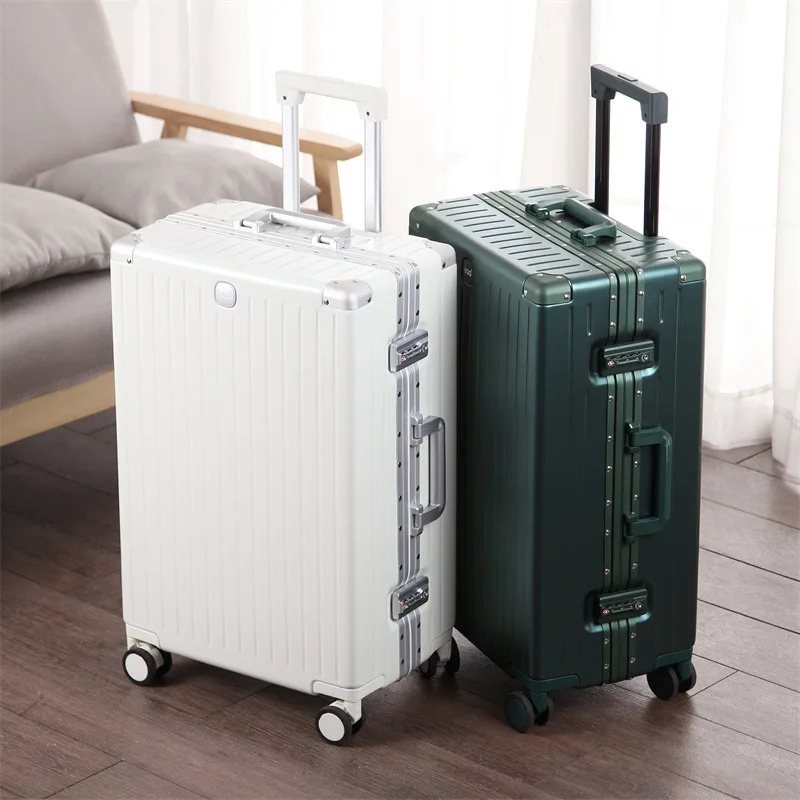 

Aluminum frame, trolley case 20 inches, boarding, gifts, large capacity, storage, universal wheel