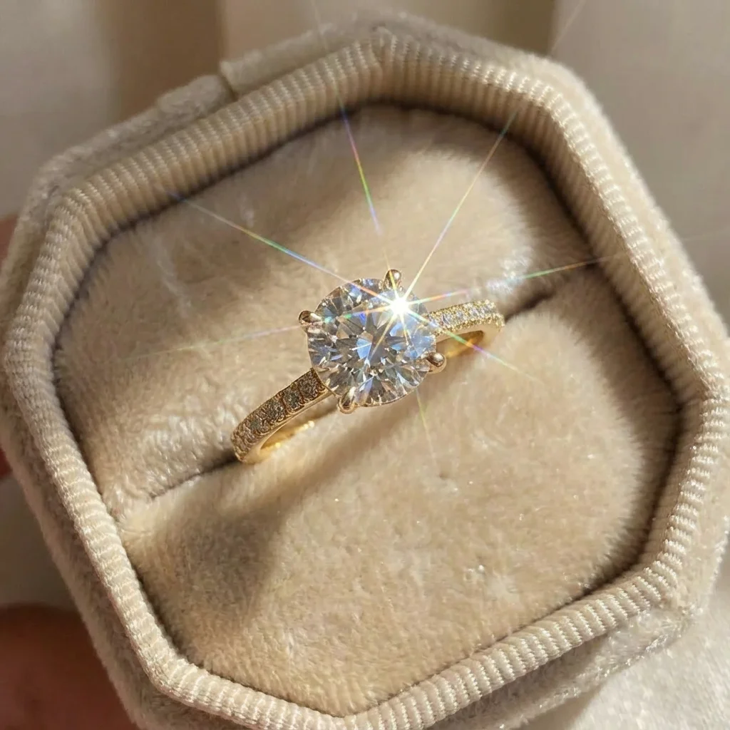 

Кольца из стерлингового серебра с блестящими цирконами для женщин, на годовщину, свадьбу, роскошные, высококачественные ювелирные изделия, подарок