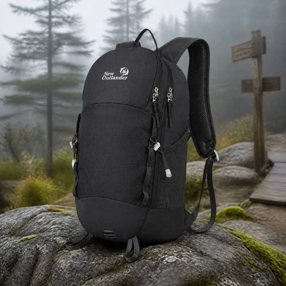 Practical 25L Hiking Backpack Waterproof Packable Travel Daypack Large-Capacity Sports Bag Camping