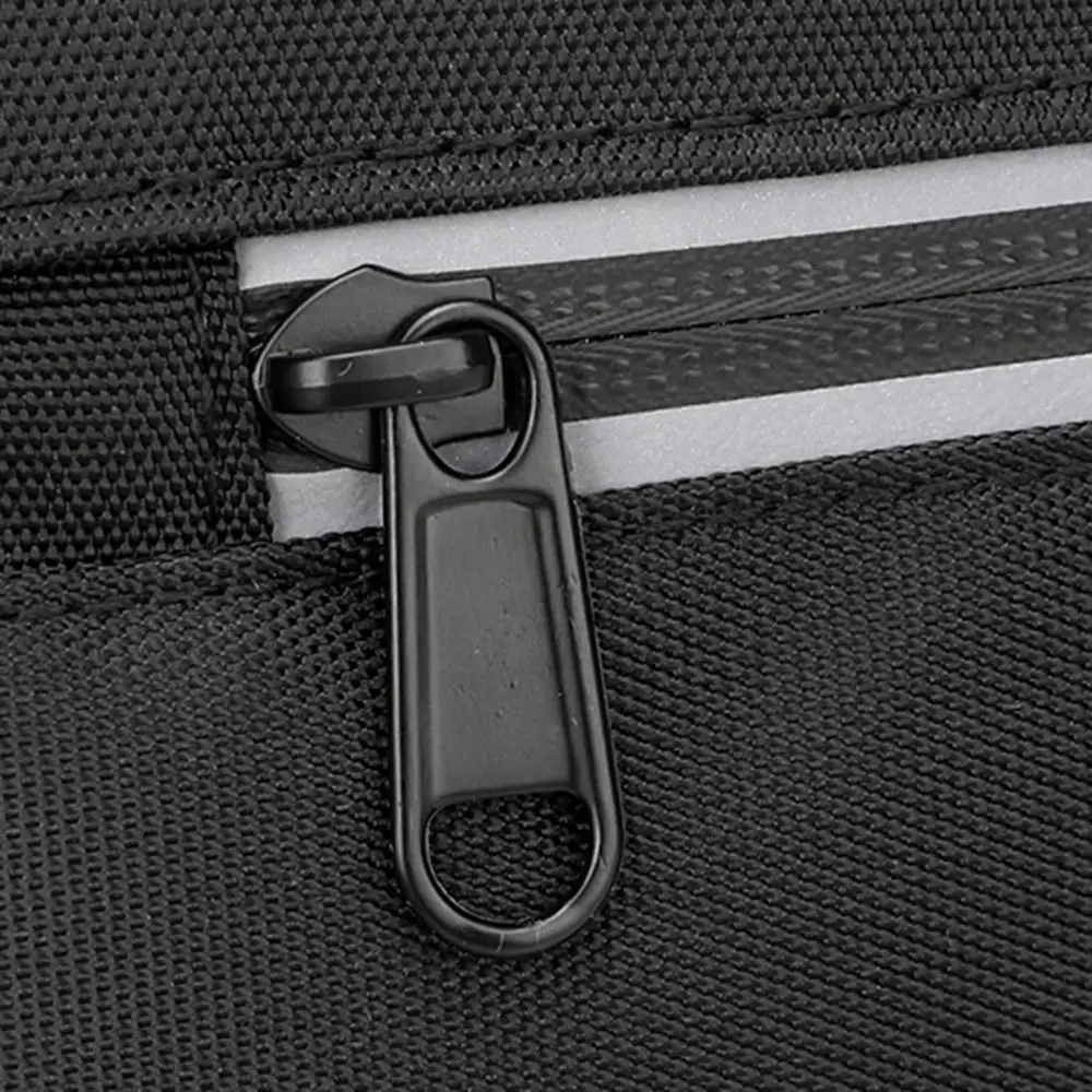 

Reflective Running Vest Bag Breathable Streetwear Hip Hop Vest Bag Casual with Adjustable Straps Front Chest Pack Outdoor