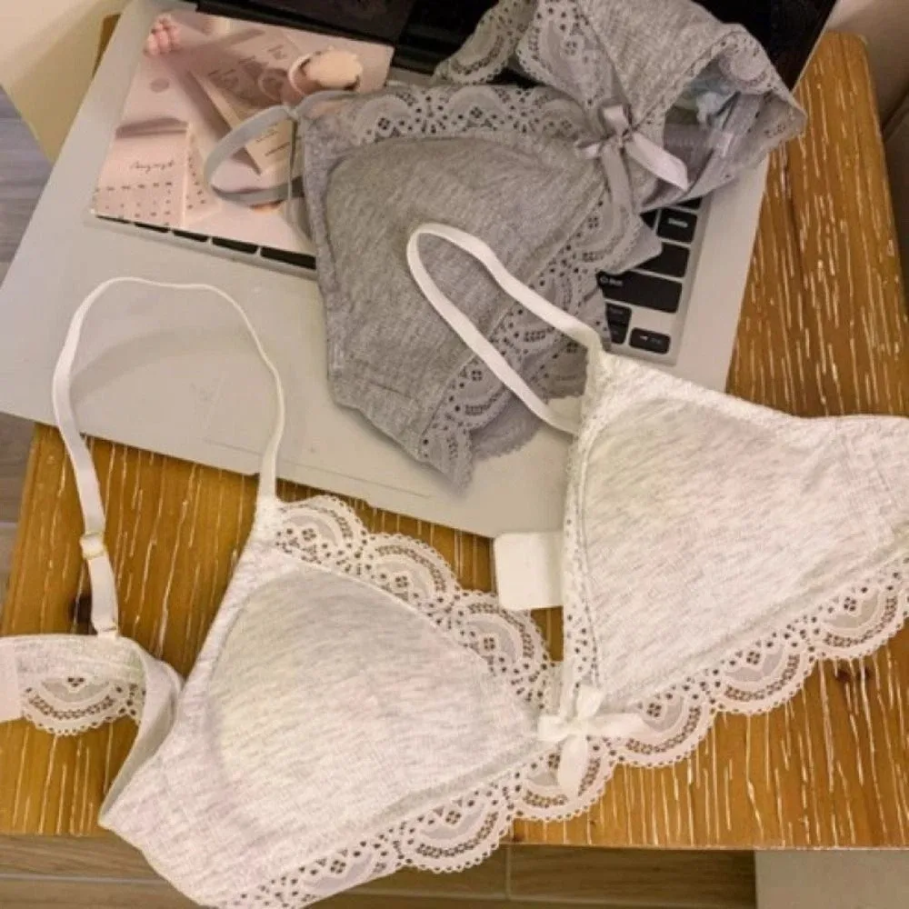 بسيطة حلوة لاسلكية عميق الخامس الصدرية المضادة للترهل للصدمات مقوس دانتيل الصدرية رقيقة النمط الفرنسي دفع ما يصل الصدرية الفتيات