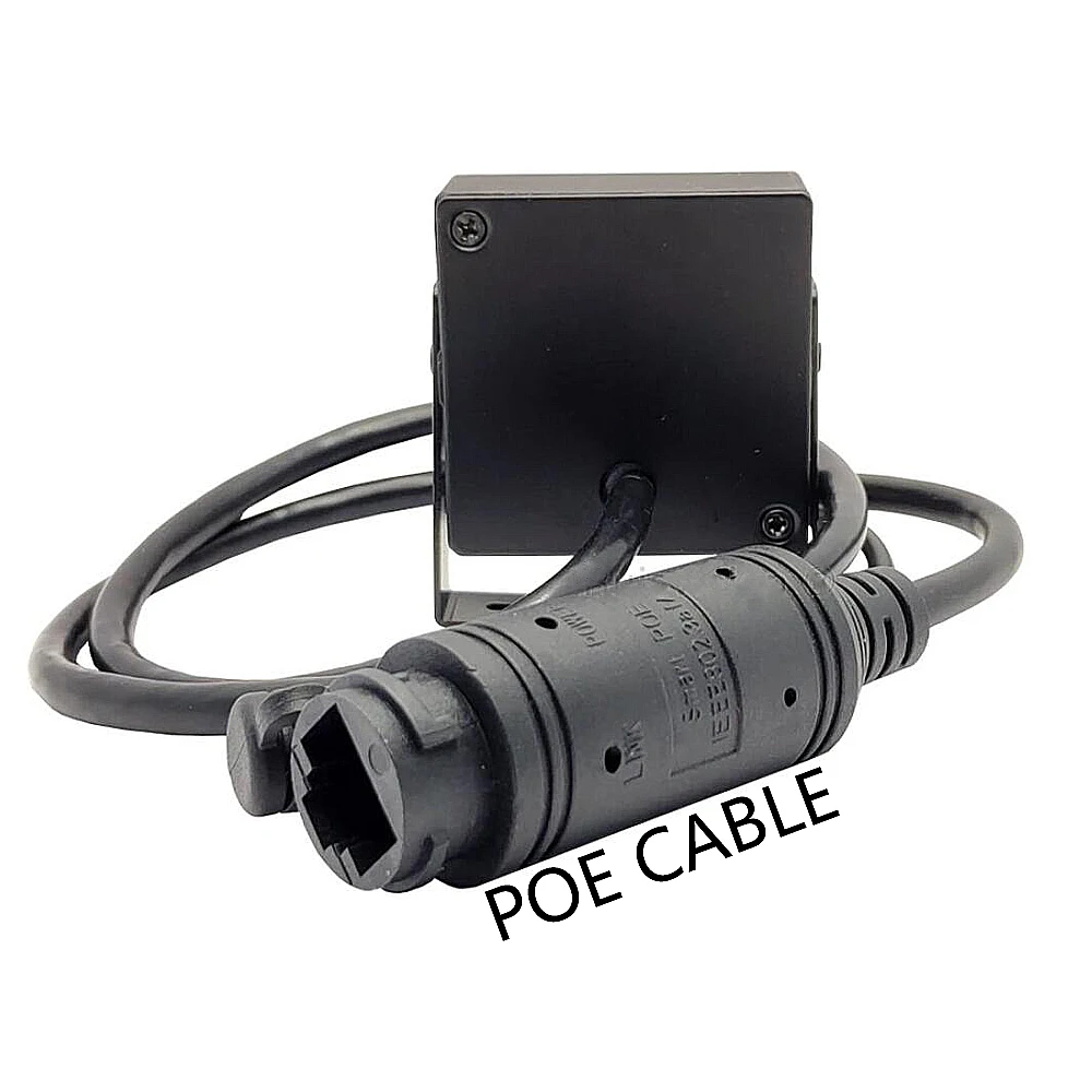 대형 앵글 HD 디지털 금속 미니 IP 카메라, 4MP 파노라마, 1.8mm, 48VPOE 2K H265 ONVIF 소형 마이크로 실내 얼굴 Xmeye ICSEE