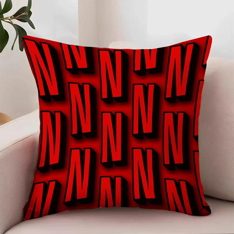 Decorative Pillow Cover for Living Room Cushions N-NETFLIX Pillow Cases 45x45 Home Decor Cushion Cover 50x50 Pillowcase 40*40