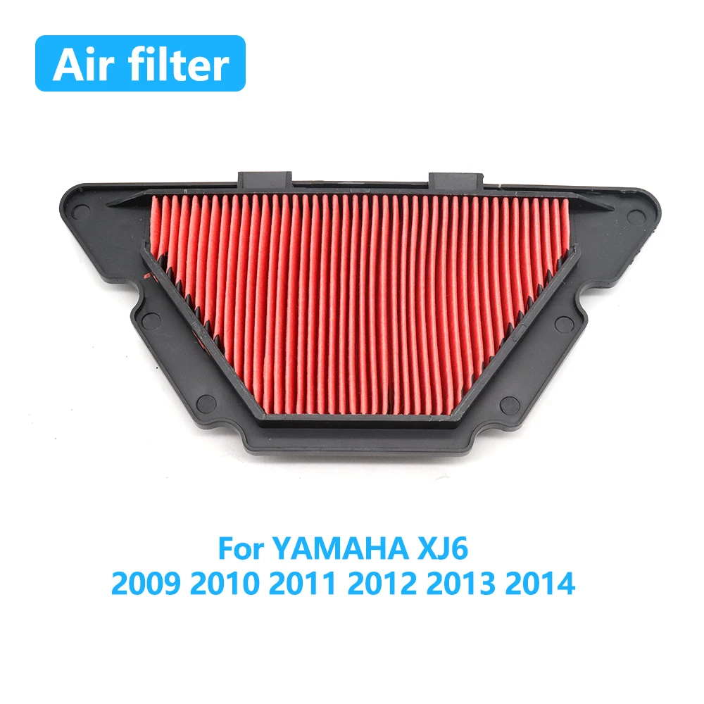 

Motorcycle High Flow Air Filter For Yamaha XJ6 XJ 6 XJ-6 2009 2010 2011 2012 2013 2014 Intake Cleaner Accessories