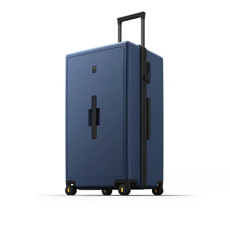 Luxury brand trolley suitcase fashion spinner carry on travel luggage 20/24/28 inch boarding valise password trolley box