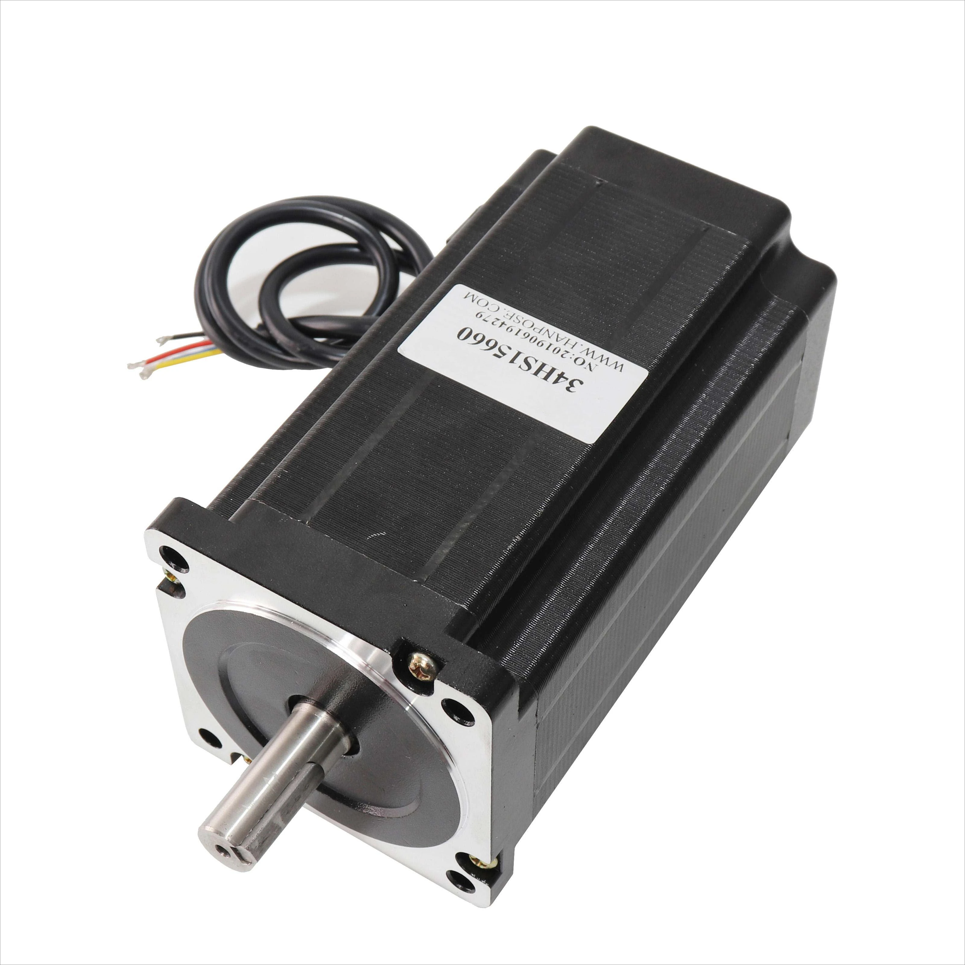 Nema 34 محرك متدرج 34HS15660 6.0A 12N.M لآلة الحفر باستخدام الحاسب الآلي عزم دوران عالي 86 محرك كبير Nema 34 #1