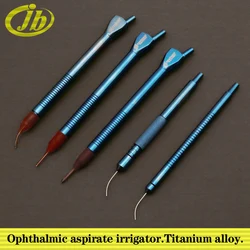 Oogheelkundige Aspireren Monddouche Waterinjectie Soort Zuig Type Titanium Legering Rechte Peen Disconnect-Type Titanium Legering