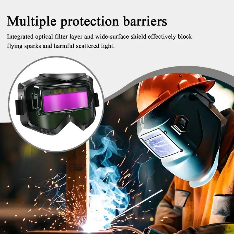 

Автоматически затемняющие сварочные очки, сварочные линзы с защитой от царапин, удобные защитные линзы, очки для энтузиастов