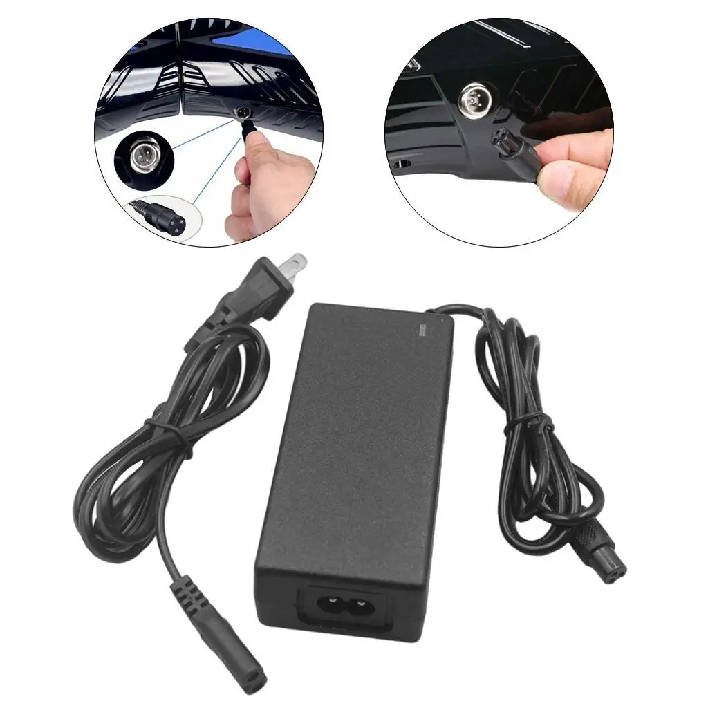 Electric Drive Smart Balance Wheel Charger Self Balancing Scooter Hover Board Battery Adapter for 42V 2A Battery Charger EU Plug