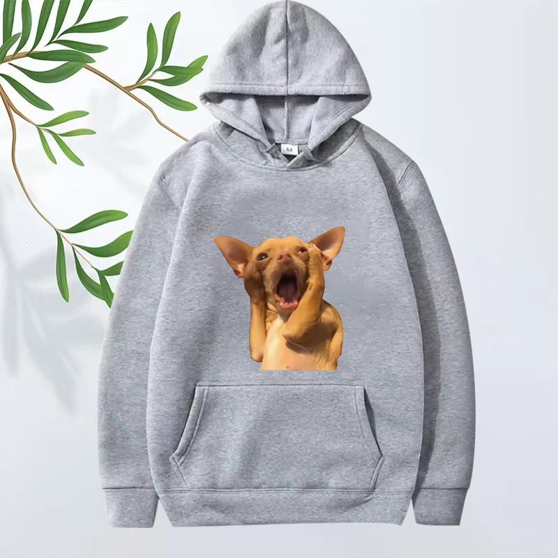 Funny Dog Cute graphic hoodie 2025 men women High Quality Long sleeve fashion cool Sweatshirt with print oversized hoodie unisex