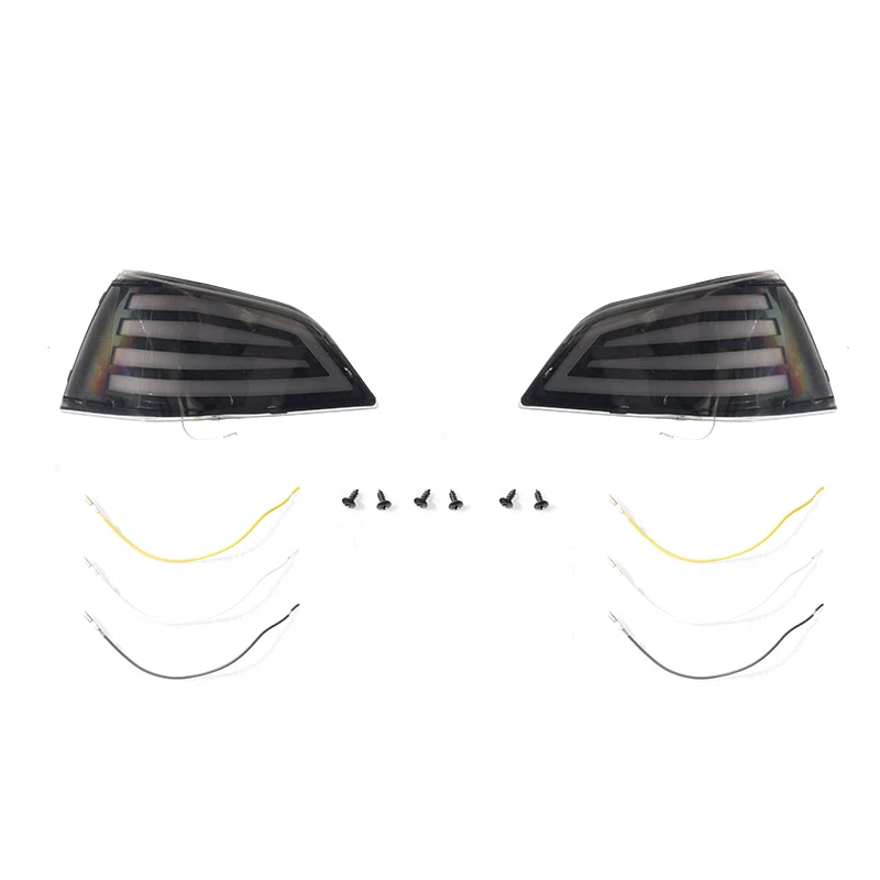 

YongJin Original Accessories Motorcycle Tail Cargo Light Rear Saddlebag Accent LED Lights for Honda Gold Wing GL1800 2001-2017