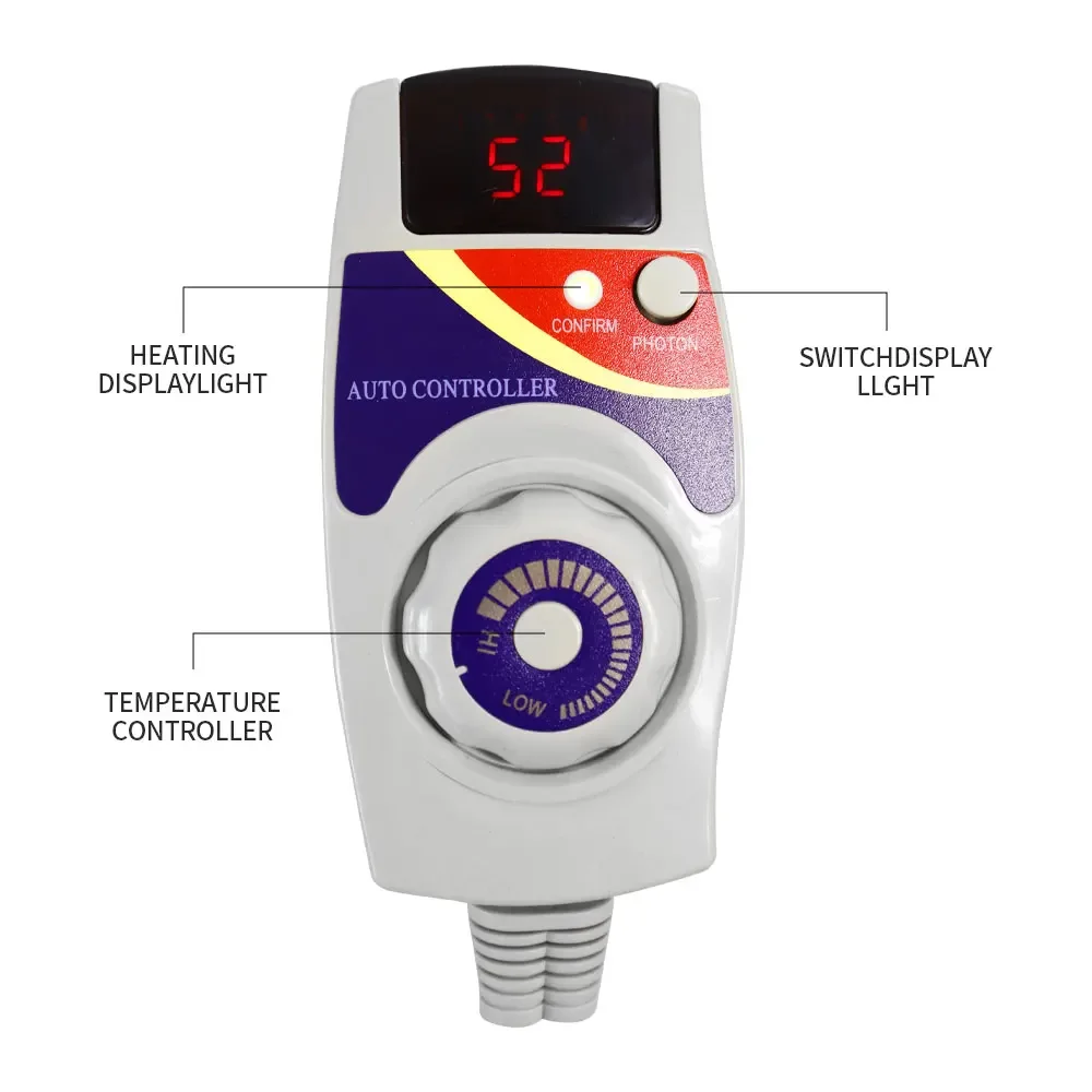 وسادة تدليك لتدفئة عضلات أرضية الحوض، حجر الجرمانيوم الطبيعي، علاج حراري بالأشعة تحت الحمراء، استرخاء العضلات العميقة #5