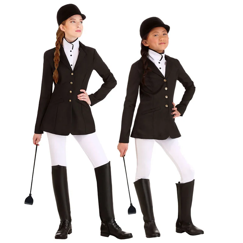 Halloween Cosplay Costume Halloween Stage Performance Role Play Equestrian rider Costume Funny Fancy Dress Up