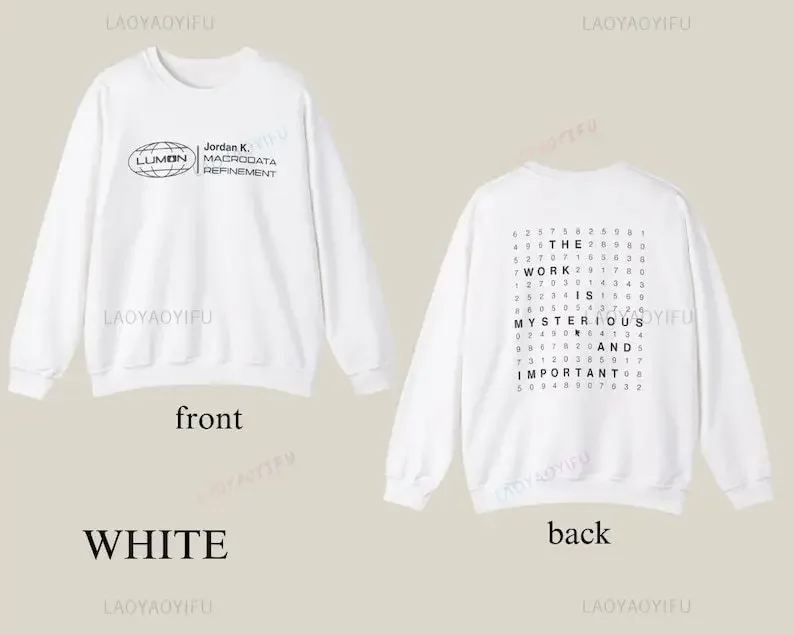 قطع سترة لومون سترة لومون البلوز الكلاسيكية برنامج تلفزيوني امرأة رجل المشجعين موضة قطرة الكتف هوديي كم طويل