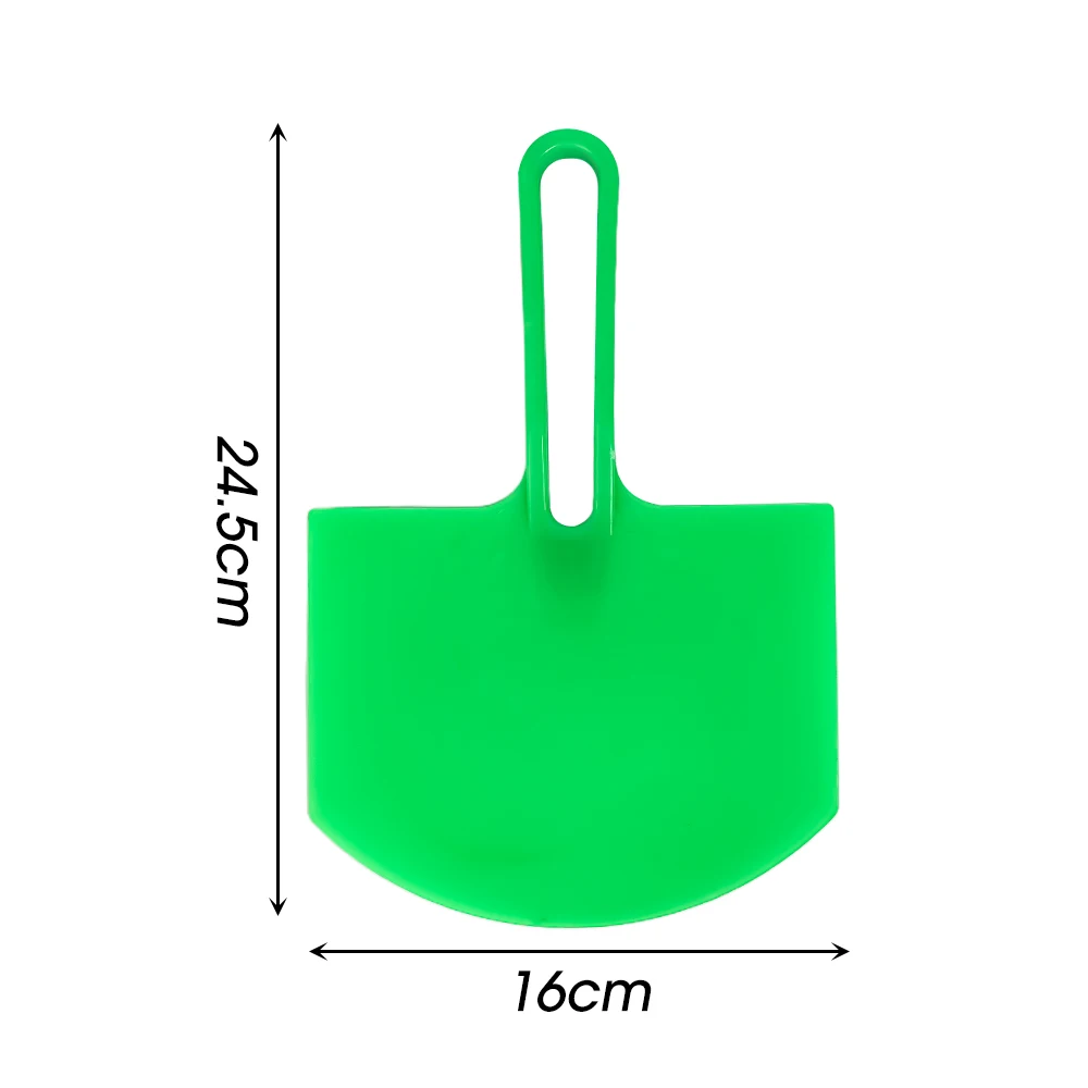 Imagem -06 - Curvo Bucket Scoop Putty Knife Placa Aplicadora Tinta para Acabamento Drywall Raspagem de Gesso Remendo de Decalques Ferramentas de Construção