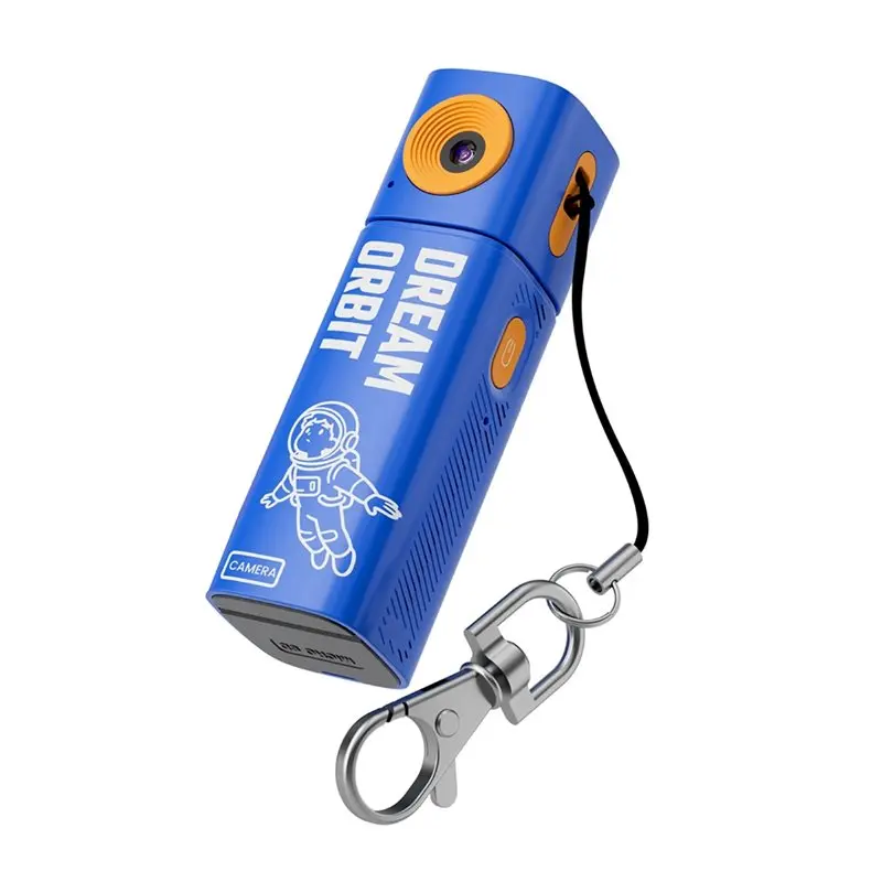 24-Hour Delivery Digital 2K Thumb Keychain Camera Mini Action Camera Retro Video Recorder Portable Pocket Small Camcorder