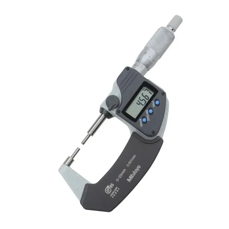 Japan Sanfeng Mitutoyo Spline Digital Outside Micrometer 331-251 0-25mm Spiral Micrometer